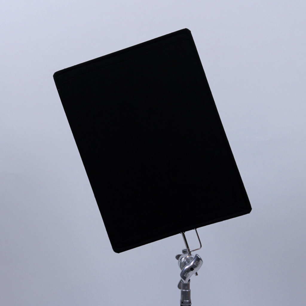 Norms Studio - Black Solid Flag [LFC-1824D-V08] - Heavy-Duty Cinema Grip Equipment