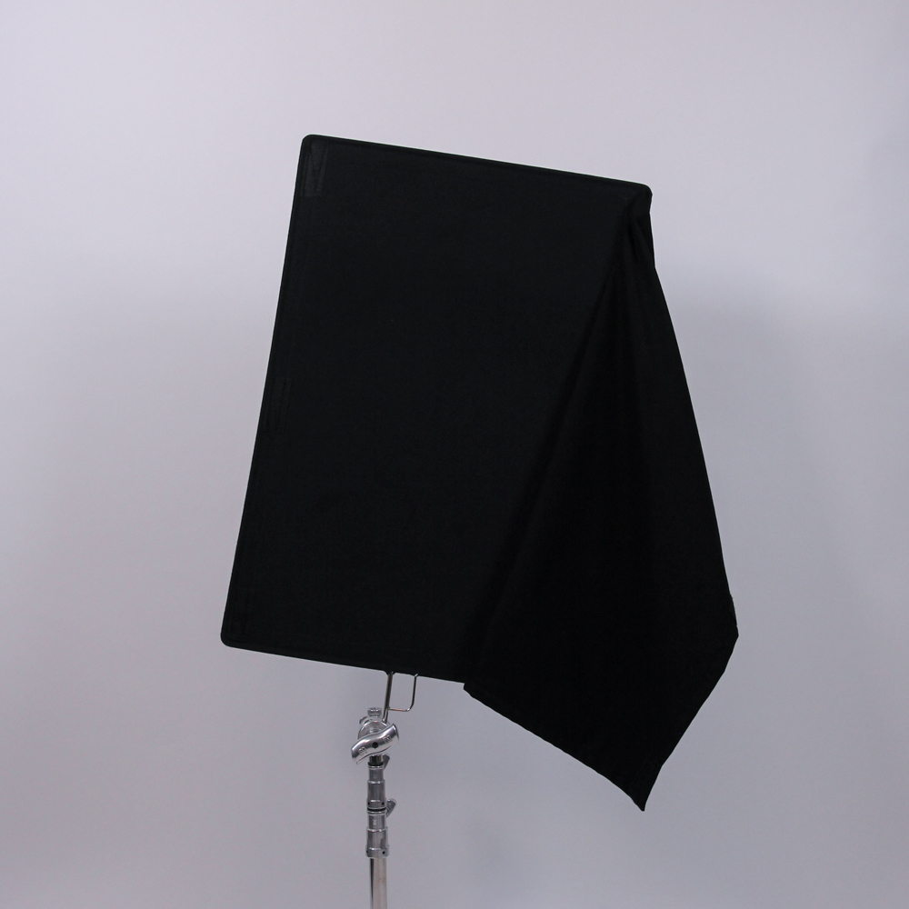 Norms Studio - Black Solid Flag Floppy [LFF-2436D-V08] - Heavy-Duty Cinema Grip Equipment