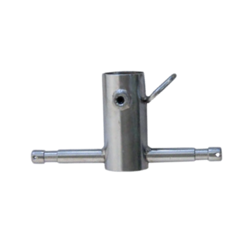 Norms Studio - Menace Arm Pipe Adapter to Dual 5/8" Baby Pins [BAM-PVRBX-114] - Heavy-Duty Cinema Grip Equipment
