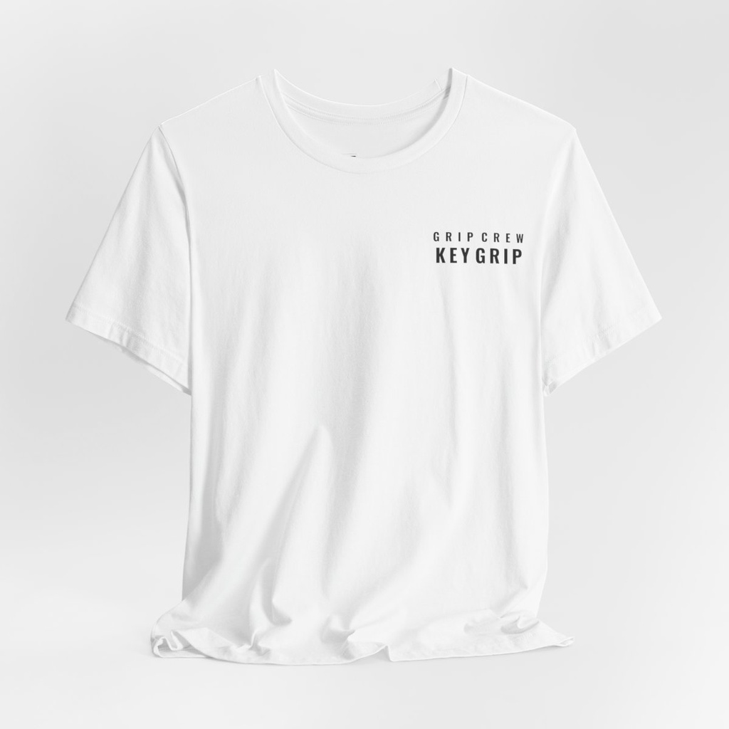 "Key Grip" Bold Typography Tee | Official Film Crew Uniform – Norms Studio