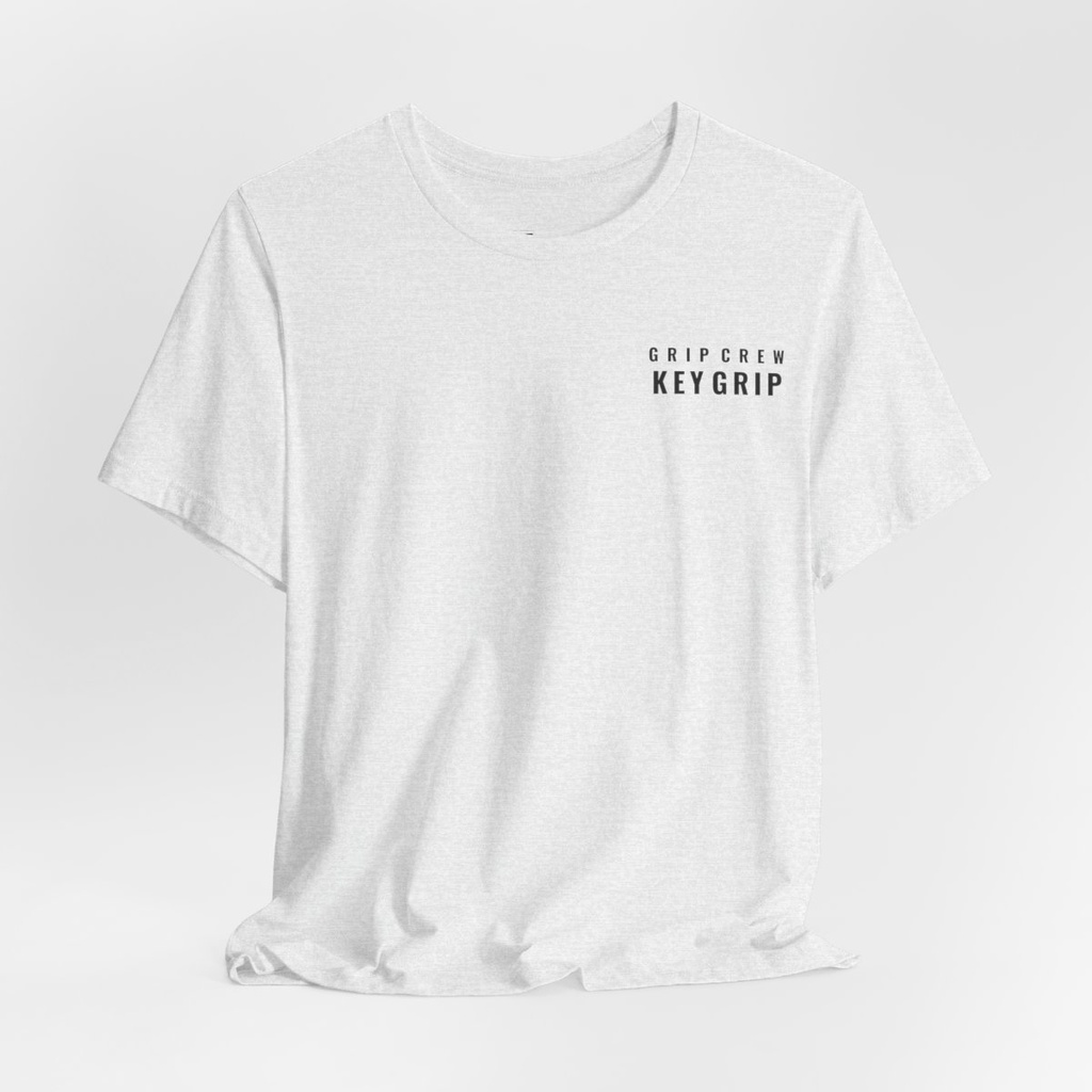 "Key Grip" Bold Typography Tee | Official Film Crew Uniform – Norms Studio