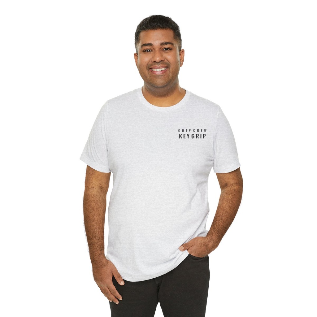 "Key Grip" Bold Typography Tee | Official Film Crew Uniform – Norms Studio