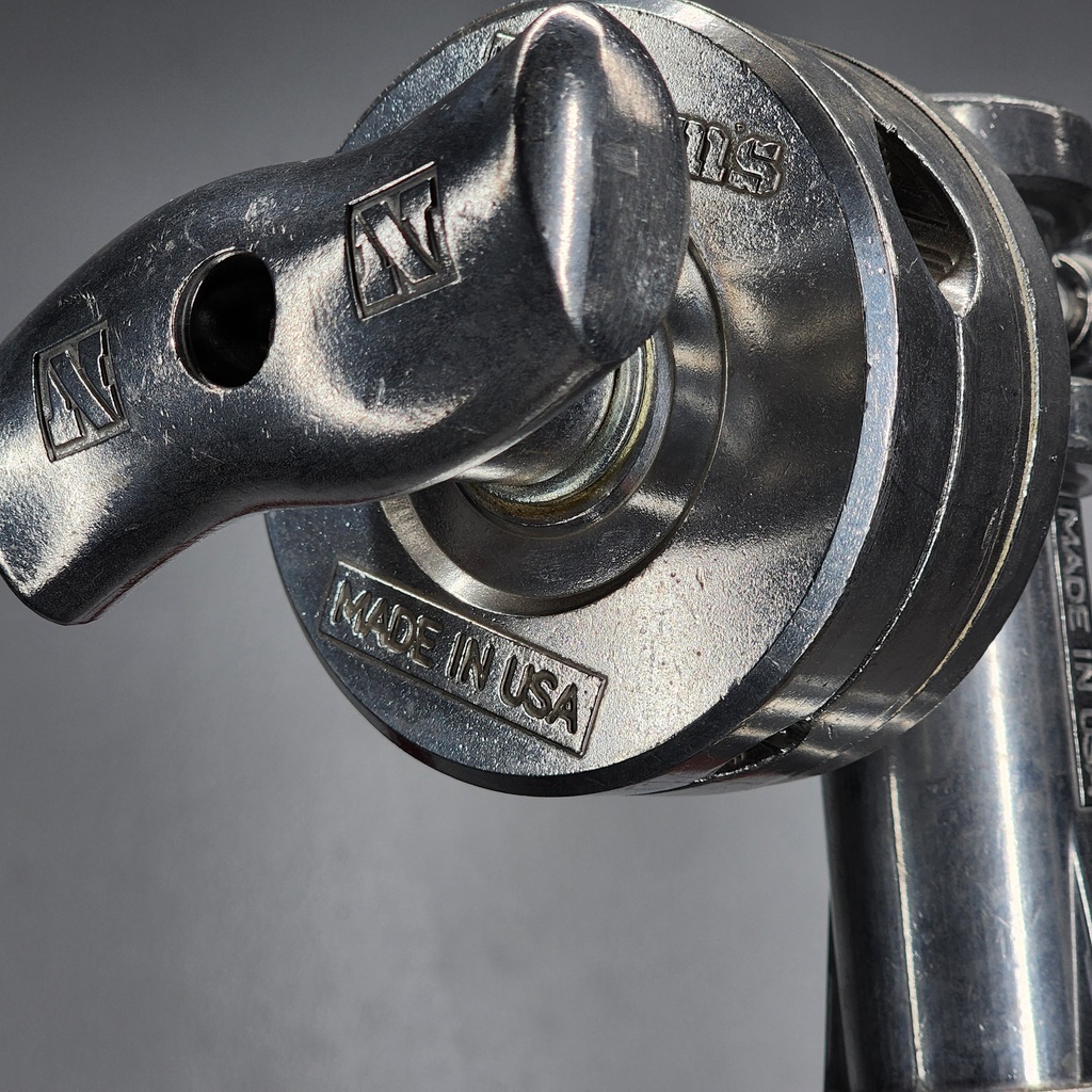 Big Grip Head v3 Polished Cast Aluminum Side Angle View