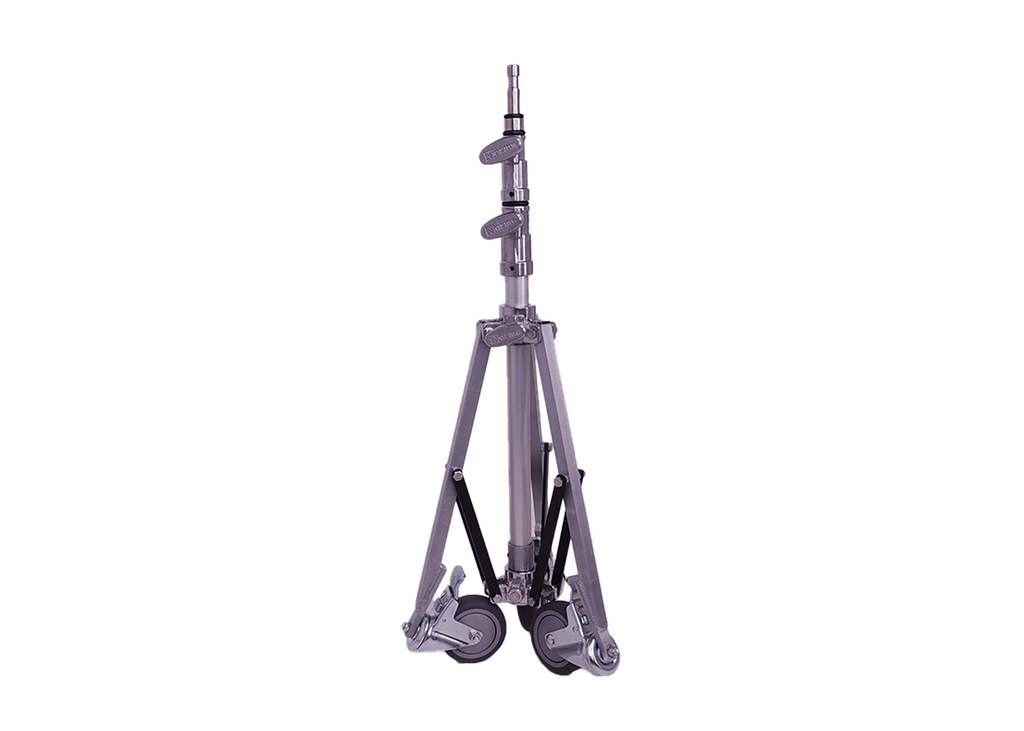 Norms Studio - Baby Roller Stand 2R Aluminum - 3/4" Leg [GST-LACRD-2R3] - Heavy-Duty Cinema Grip Equipment