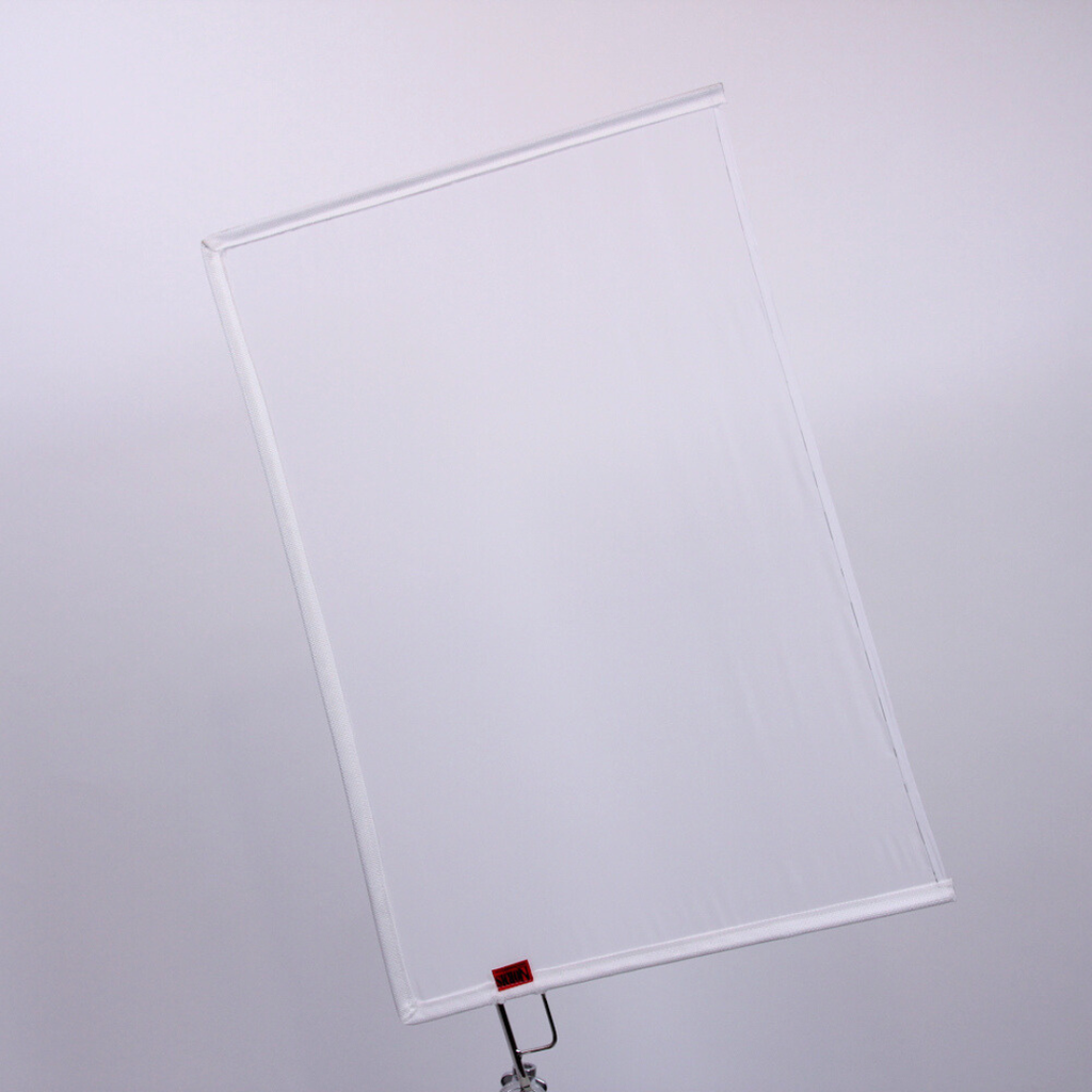 White 1/2 Silk Frame