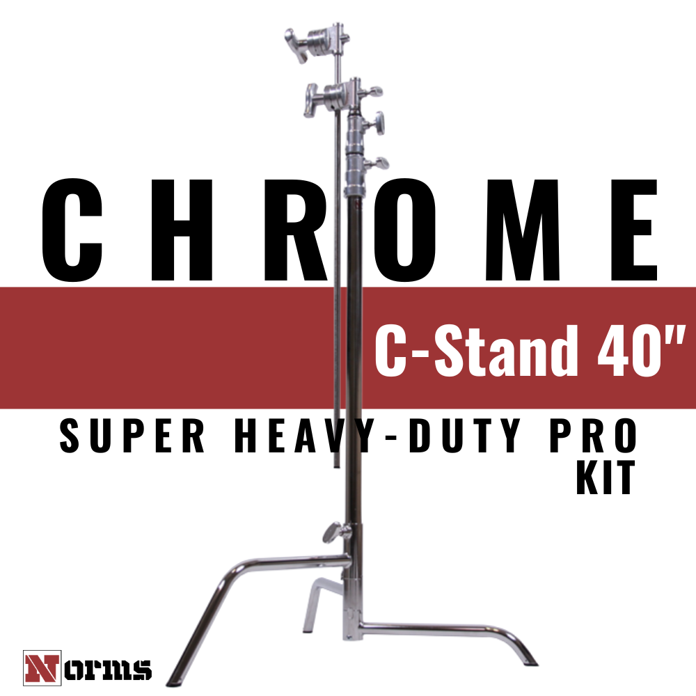 40" Super C-Stand with Sliding Leg - Kit