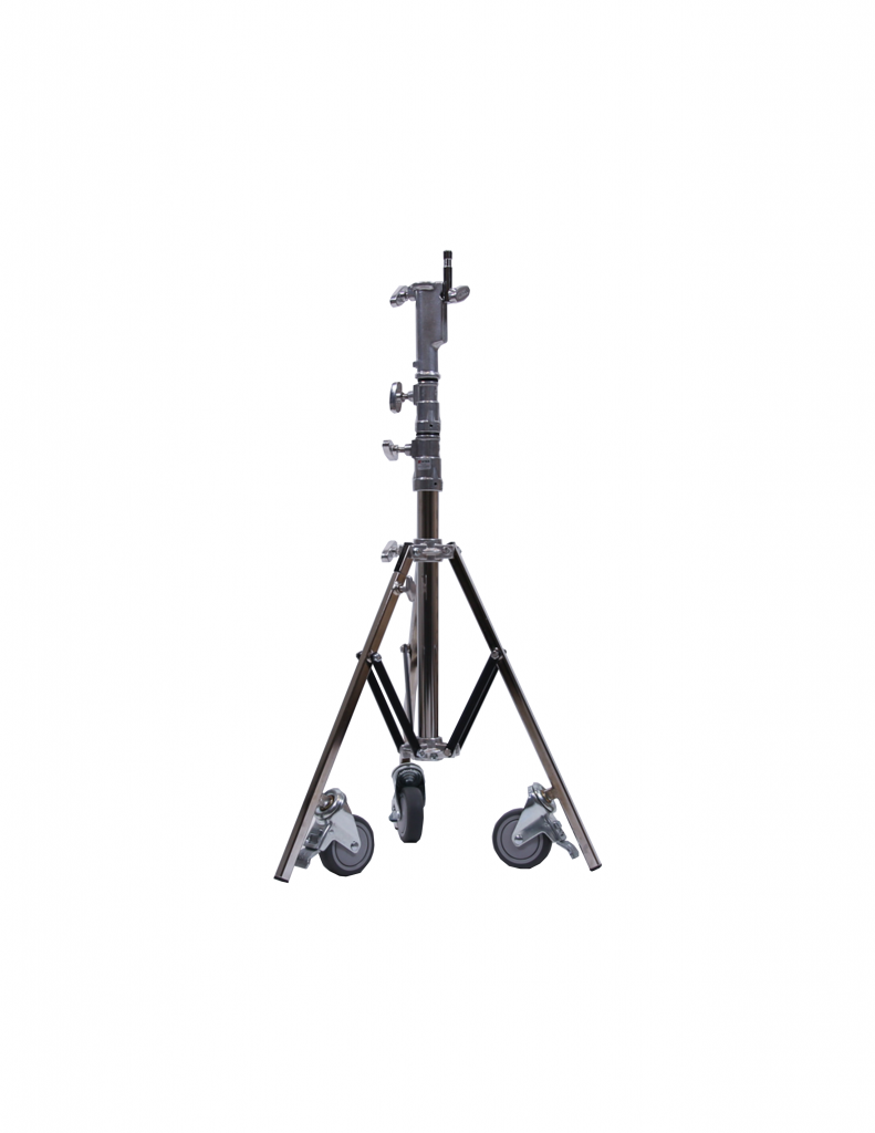 Big Low Boy Combo Roller Stand 2R with Leveling Leg Steel - 1" Leg