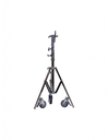 Big Low Boy Combo Roller Stand 2R with Leveling Leg Steel - 1" Leg