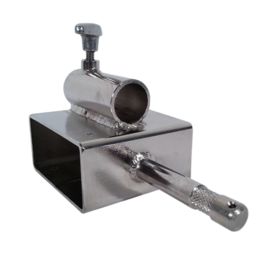 Slider with 5/8" Baby Pin and 1-1/8" Junior Receiver for Wood
