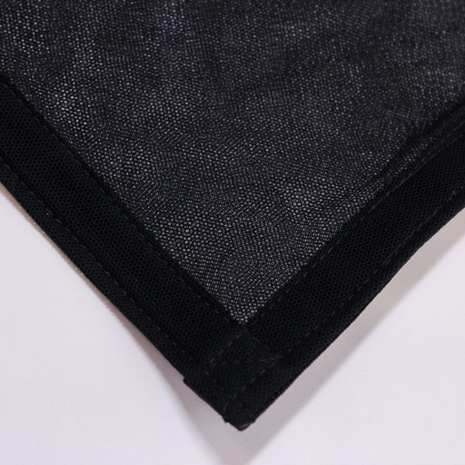 [LRG-1212N-V03] Black Triple Net Rag