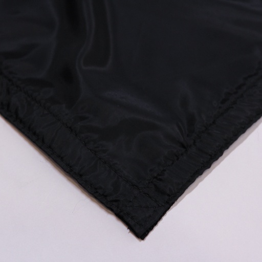 Black Poly Silk Rag