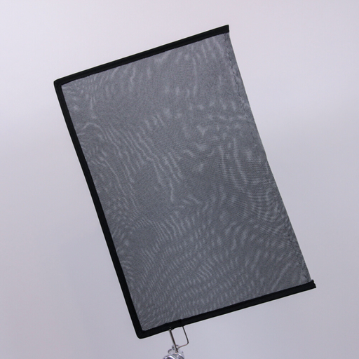 Black Triple Net Scrim Frame