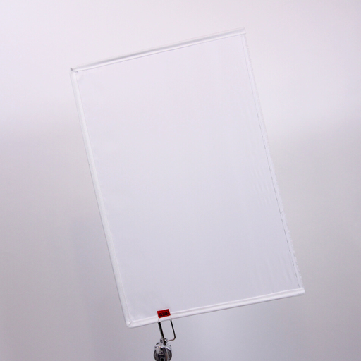 White Poly Silk Frame