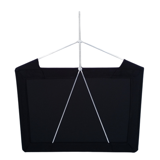 Black Solid Meat Axe Flag