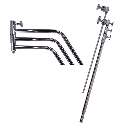 40" C-Stand with Spring load Turtle Base- Kit