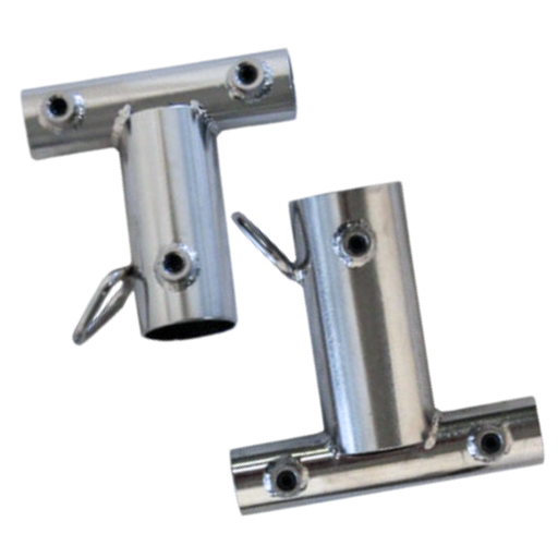 [BAM-PVRNX-112] Menace Arm Front Pipe Adapter with Dual 1-1/8" Junior Receivers & 5/8" Baby Pin