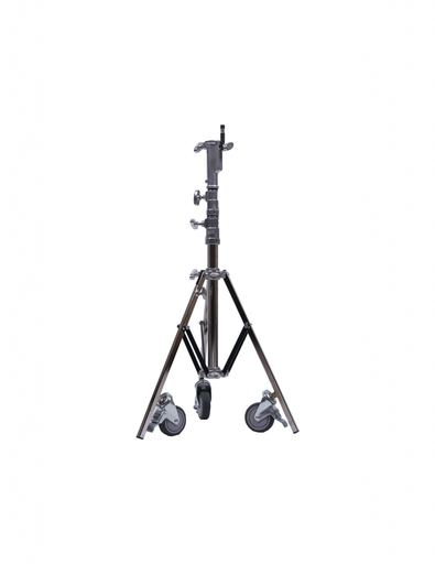 Big Low Boy Combo Roller Stand 2R with Leveling Leg Steel - 1" Leg